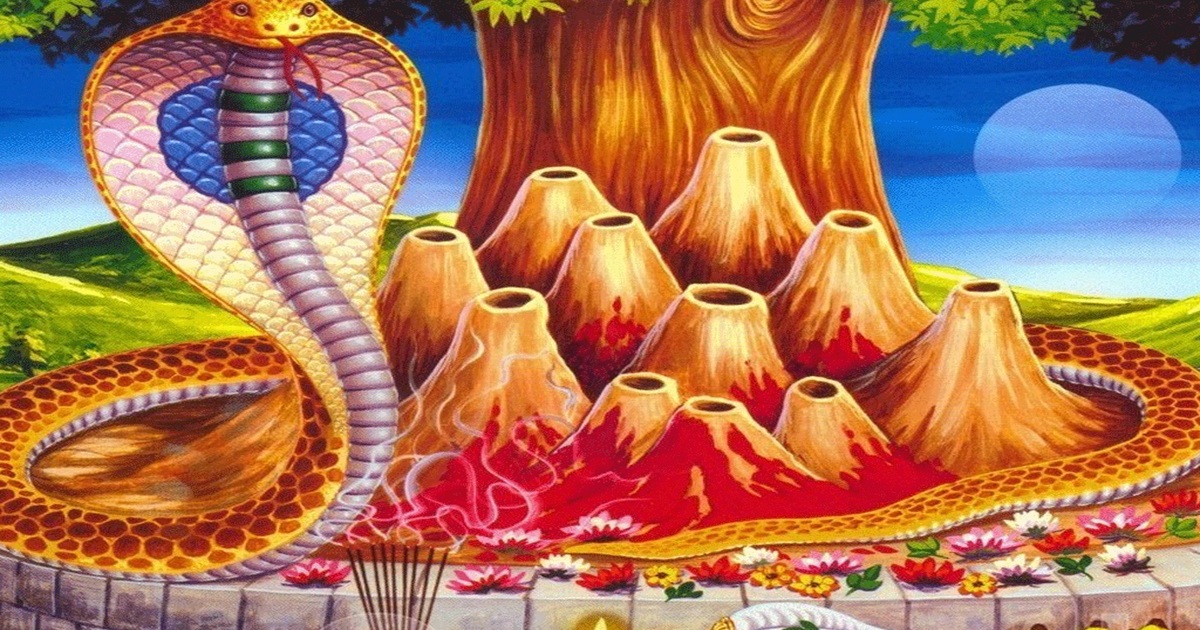 नाग पञ्चमी पर्व आज देशभर मनाइँदै, घरका मूलढोकामा नागको तस्वीर टाँसी पूजा