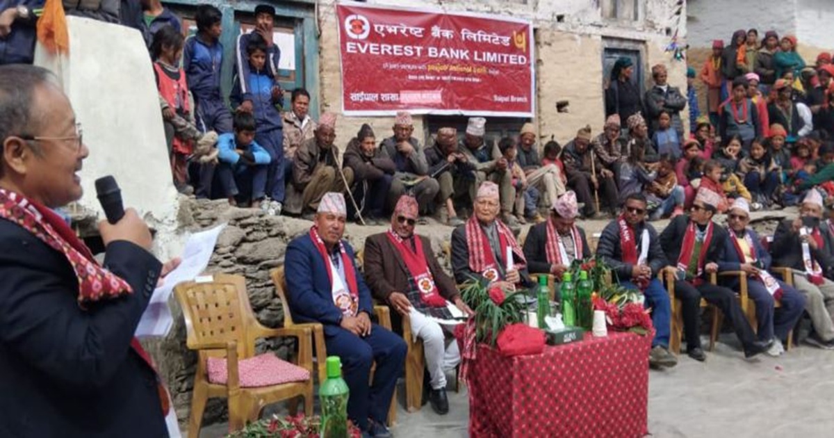 साइपाल गाउँपालिकामा एभरेष्ट बैंकको शाखा स्थापना, सबै स्थानीय तहमा वाणिज्य बैंकको पहुँच