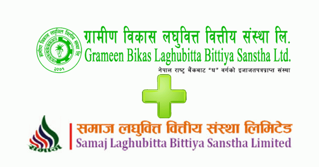 ग्रामीण विकास लघुवित्त र समाज लघुवित्त गाभिने, स्वाप अनुपात समान