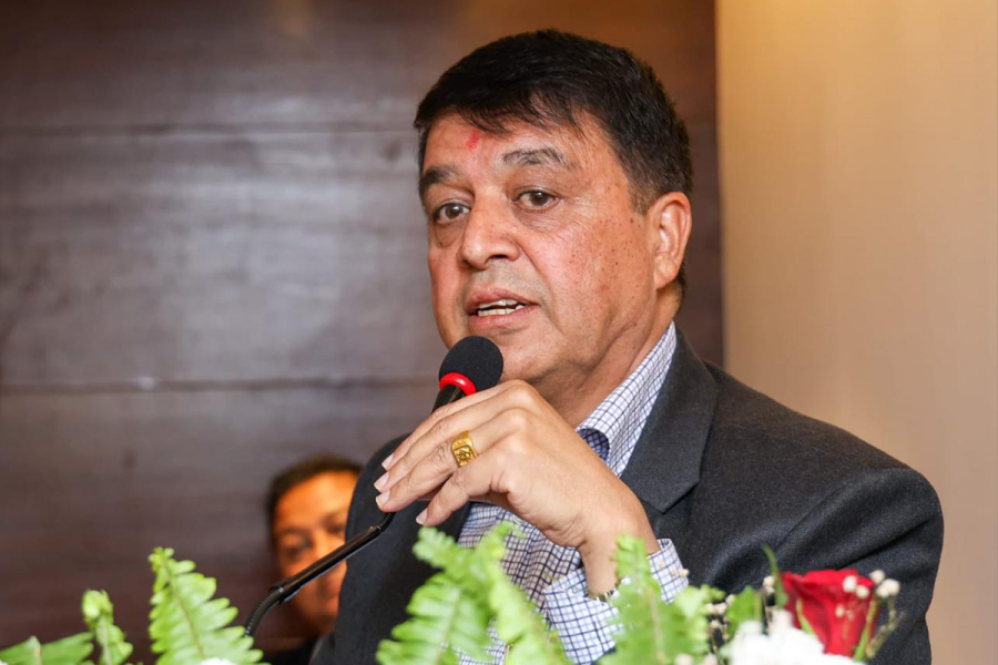 कमाइको केही प्रतिशत नेपालमा लगानी गर्नुस्, प्रतिफल दिने वातावरण हामी बनाउछौँः अध्यक्ष ढकाल