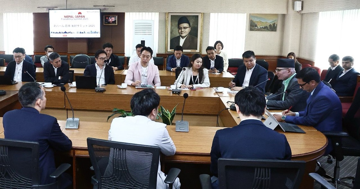 अर्थमन्त्रीले जापानी व्यवसायी कम्पनीहरूलाई नेपालमा थप लगानी गर्न आग्रह