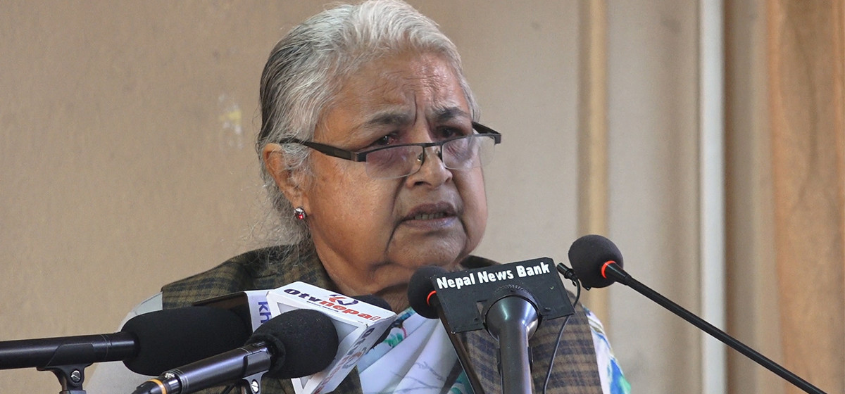 पूर्वप्रधानन्यायाधीश सुशीला कार्की अन्तरिम सरकार प्रमुखमा नियुक्त