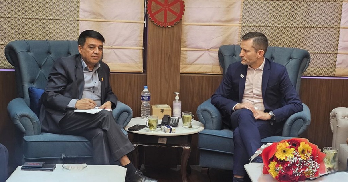 नेपाल भ्रमणमा रहेका आइओई महासचिव सान्तोषद्वारा महासंघको भूमिकाको प्रशंसा, सहयोगमा प्रतिबद्धता